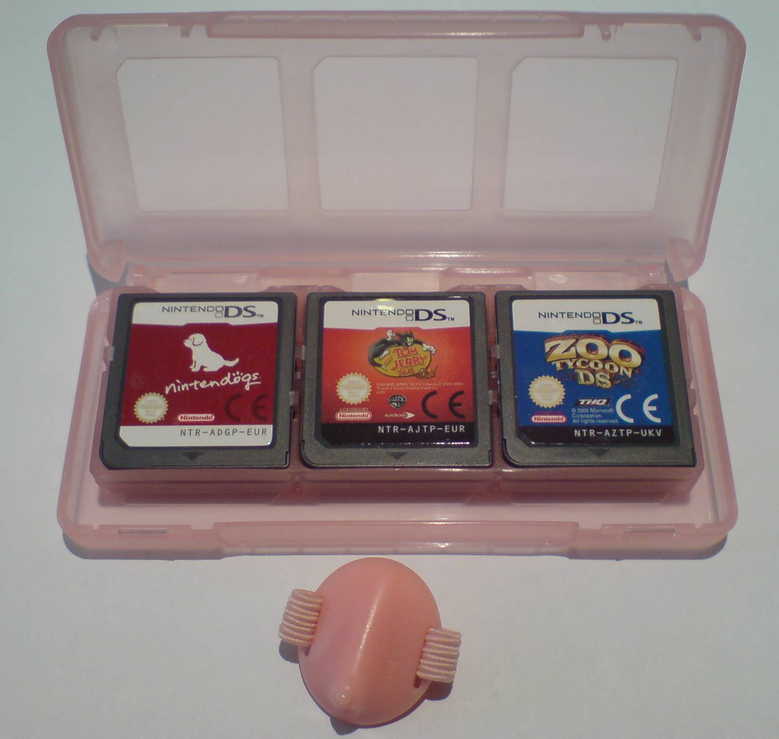 Nintendo DS Pink Game Cartridge Case eBay