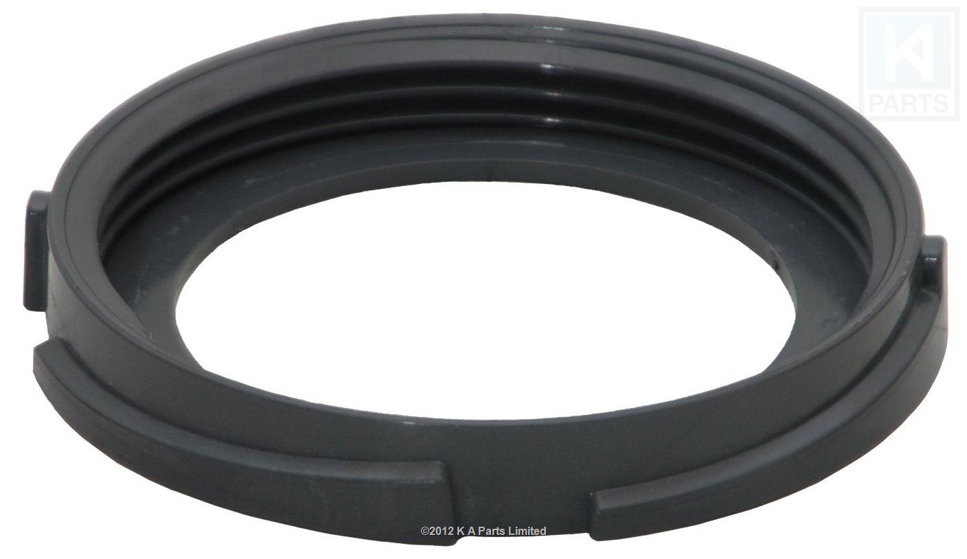 Threaded plastic ring for base of KitchenAid tilt head stand mixer bowl