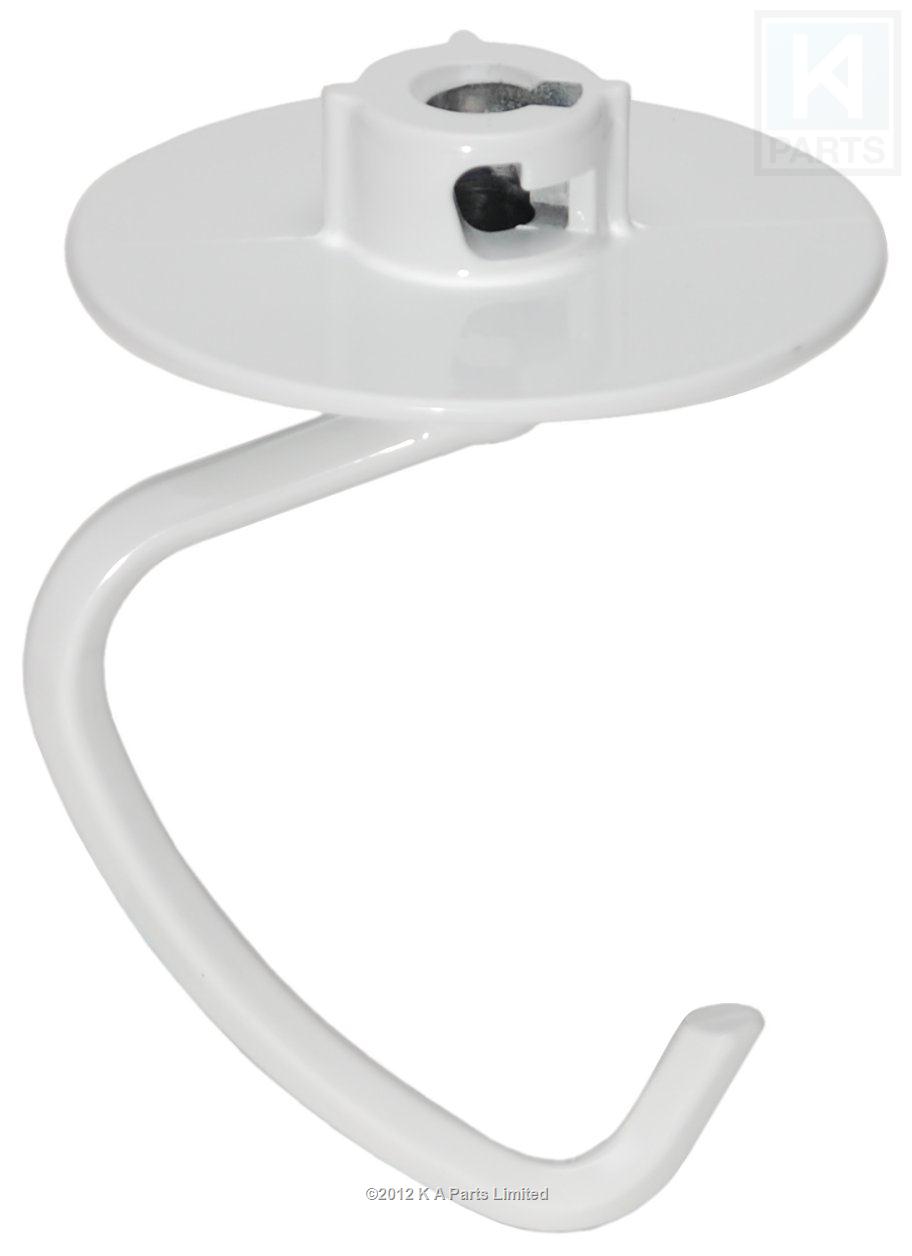 KitchenAid Stand Mixer Dough Hook 4.5qt white plastic coated for KSM150 (Artis eBay