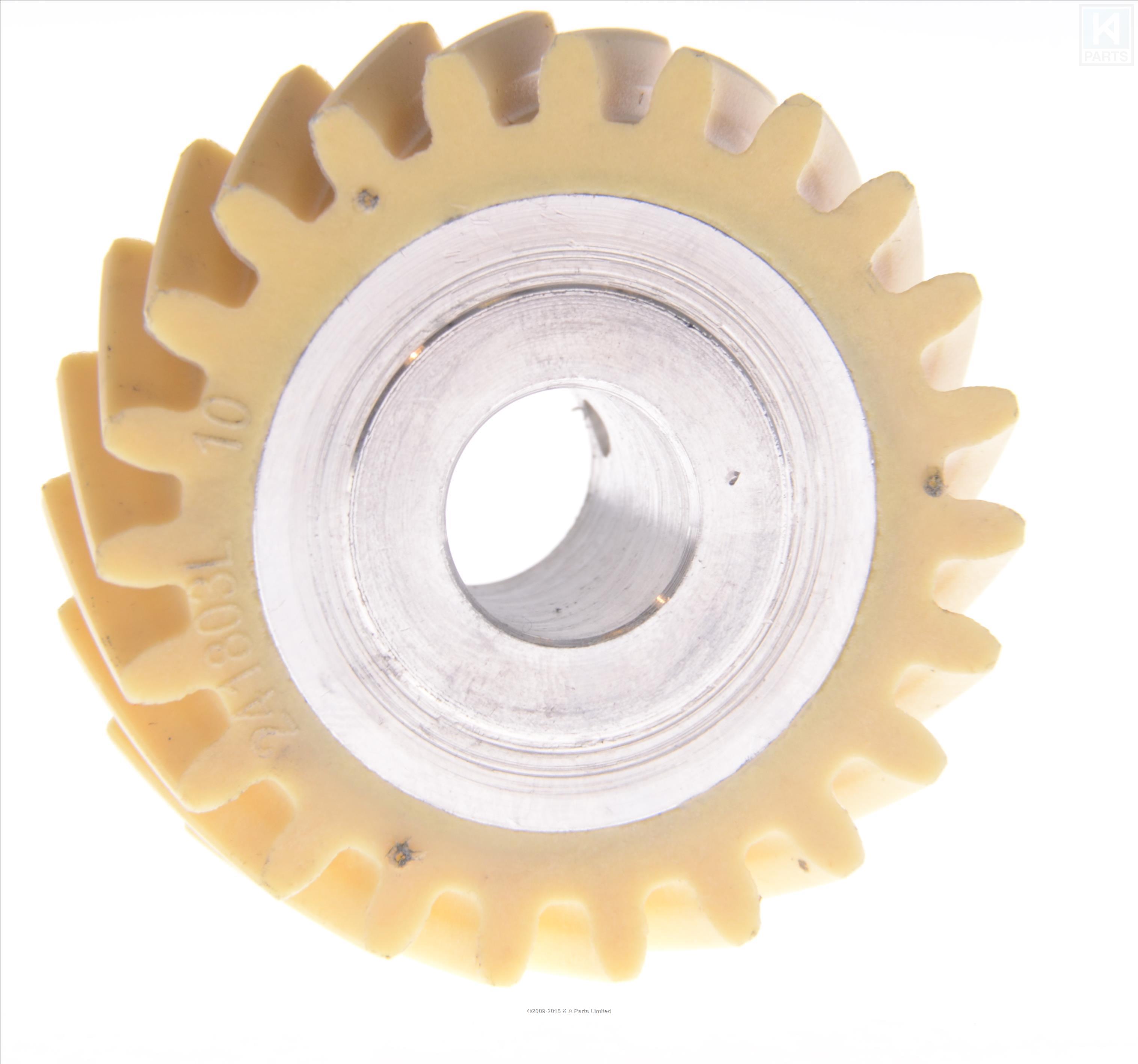 KitchenAid replacement nylon (plastic) Worm Gear / shear gear for