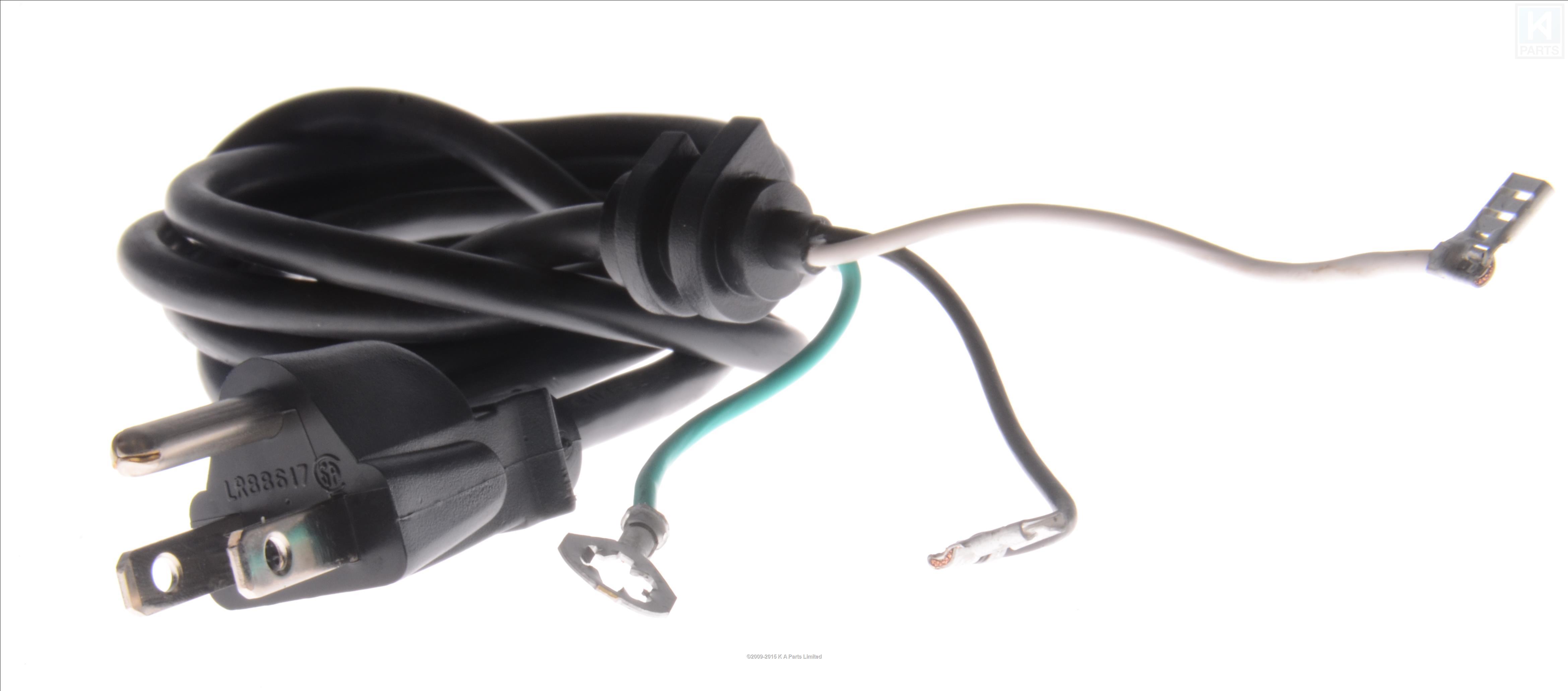 W10325328 KitchenAid Tilt head mixer power cord with US plug 110v eBay