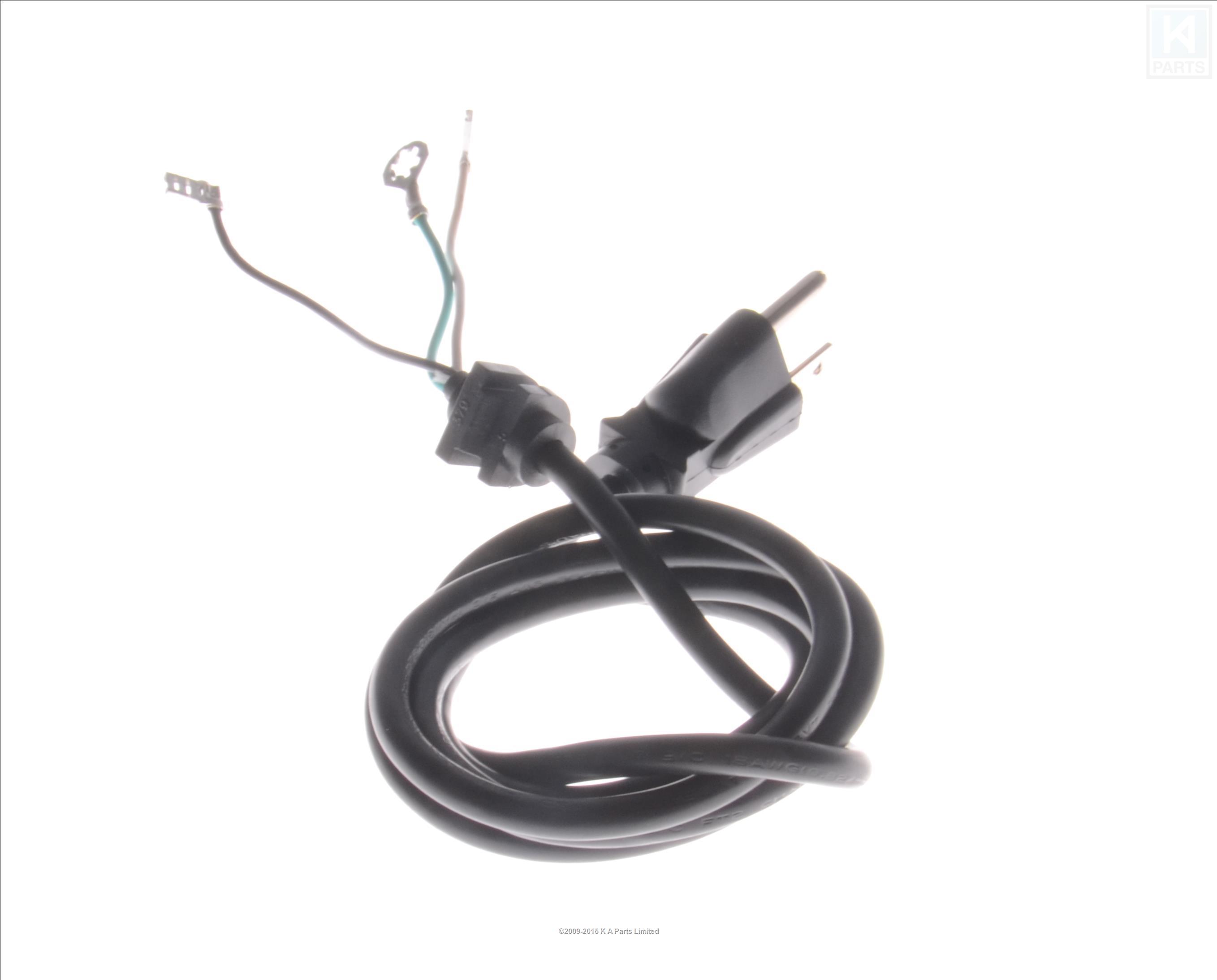 W10325328 KitchenAid Tilt head mixer power cord with US plug 110v eBay