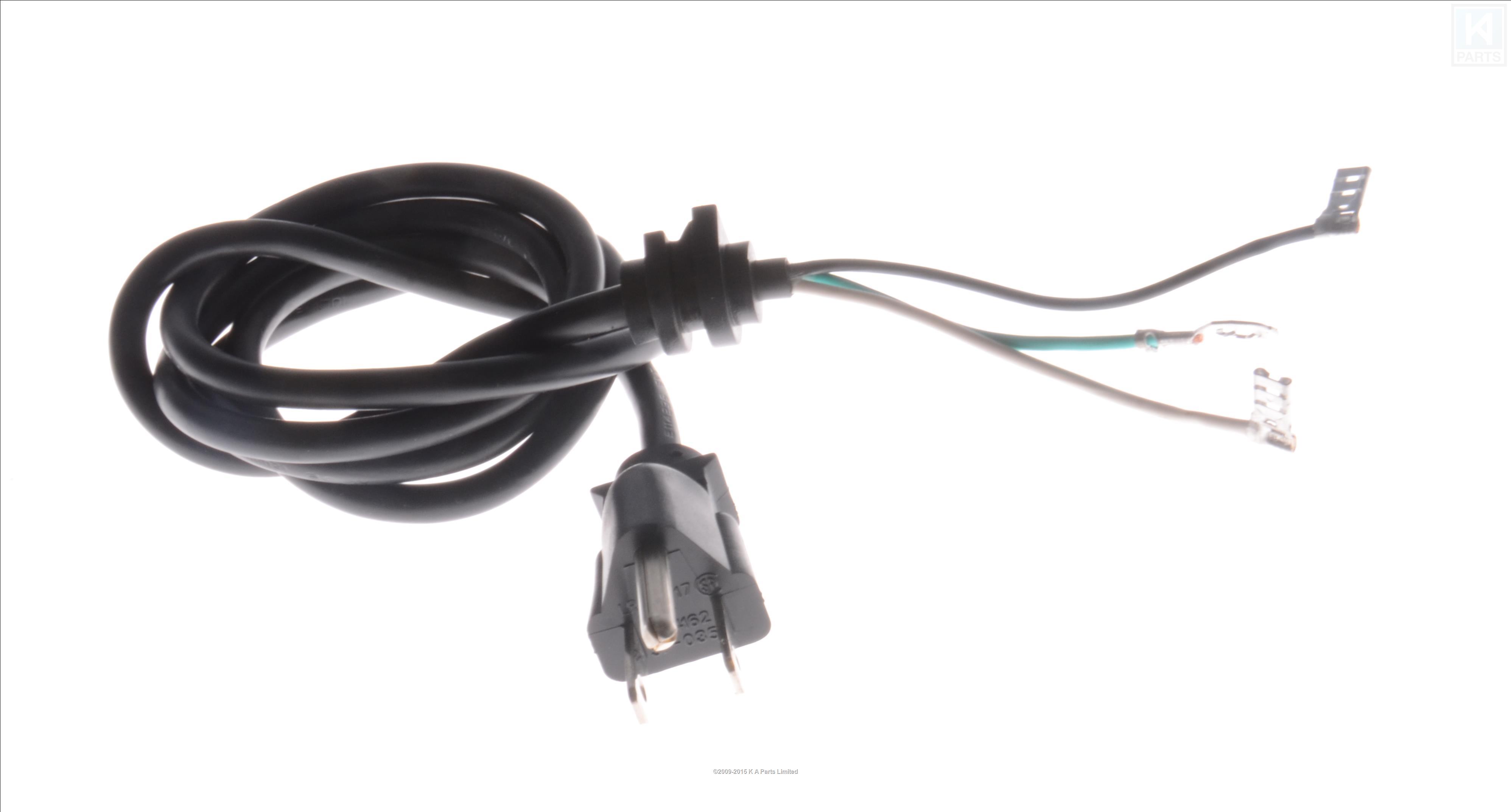 W10325328 KitchenAid Tilt head mixer power cord with US plug 110v eBay